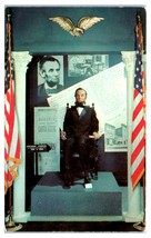 Famous Hall Of Presidents Gettysburg Pennsylvania Lincoln Unused Postcard - £11.76 GBP