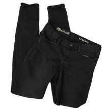 Madewell Womens Jeans Black Legging Jegging Skinny Stretch Sz 25 - £9.04 GBP