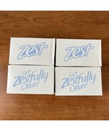 Lot Of 4 Zest Zestfully Clean Soap Bar Sealed Vintage Rare NOS Deadstock... - £6.17 GBP