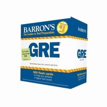 Barron&#39;s GRE Flash Cards : 500 Flash Cards to Help You Achieve a Higher ... - £13.21 GBP