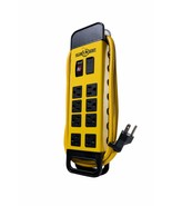 Yellow Jacket 5148 Modern 8-Outlet Metal Power Block with 2 USB Ports; Y... - $687.01 MXN
