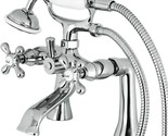Kingston Brass Victorian Deck Mount Clawfoot Tub Faucet - Polished Chrom... - $243.44