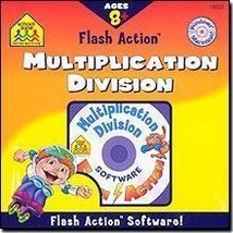 Flash Action Electronic Flash Cards: Multiplication &amp; Division - £12.54 GBP