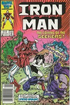 Iron Man #214 ORIGINAL Vintage 1987 Marvel Comics New Spider Woman Costume - £11.71 GBP