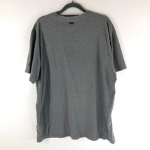 North Face Mens T Shirt Flashdry V Neck Pocket Short Sleeve Gray XL - £9.84 GBP