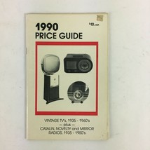 1990 Price Guide Magazine Vintage Tv&#39;s 1935 1960 Catalin Novelty Mirror Radios - £10.35 GBP