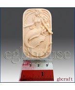 2D silicone Soap/Guest/polymer/clay/cold porcelain mold - Mini Mermaid M... - $8.90