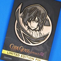 Lelouch Lamperouge Code Geass Limited Edition Emblem Enamel Pin - Figure... - $15.99