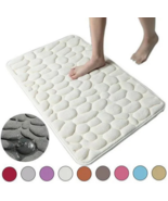 Memory Foam Bath Mat Coral Velvet Super Non-Slip Rapid Water Absorption ... - $26.97 CAD+