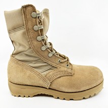 Altama Army Military Combat Boot Hot Weather Tan Mens Size 5.5 Wide Made In USA - £47.14 GBP