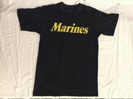 NWOT&#39;s Officially Licensed Marines Black Short Sleeve Shirt size Small - €9,34 EUR
