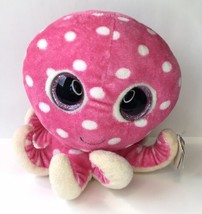 Ty Beanie Boos Ollie The Pink Octopus 6&quot; Hang Tags 2012 Purple Tag - £7.92 GBP