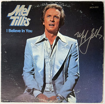 Mel Tillis signed 1978 I Believe In You Album Cover/LP/Vinyl Record- JSA #GG0843 - £62.38 GBP