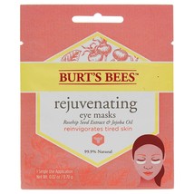 Burt&#39;s Bees Single Use Mask, Rejuvenating Eye Mask - 1 Application - £3.12 GBP