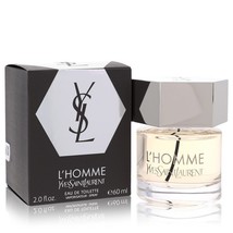 L&#39;homme by Yves Saint Laurent Eau De Toilette Spray 2 oz for Men - £73.39 GBP