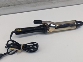 Andis Curling Iron Black Handle Gold 1.5" Barrel Model #CI-5 - $18.29