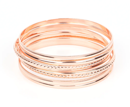 Paparazzi Stackable Shimmer Copper Bracelet - New - $4.50