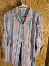 Morgan Crossing Size 16 Ladies Button Up Blouse - $17.41