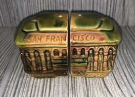 San Francisco Trolley SNCO IMPORTS Japan Salt and Pepper Shakers - £9.49 GBP