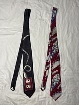 Lot Of 2 Vintage Tim Allen Home Improvement Neck Ties Spark Plug In Tool... - $375.15 MXN