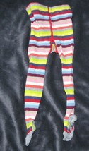 BABY GAP CRAZY STRIPE TIGHTS INFANT TODDLER GIRL 6-12 MOS NEW - £10.12 GBP