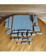 Lot of 25 Grey Lego Pieces Assorted - £10.02 GBP