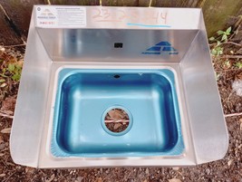 ADVANCE TABCO 7-PS-51 - wall mounted Hand Sink 14” x 10” x 5” bowl - $123.75
