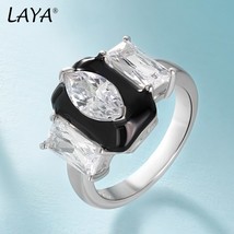 Silver Ring For Women Pure 925 Sterling Silver Retro Mood Ring High Quality Zirc - $48.01