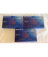 3 New SONY HI FI 60 Minute Normal Bias Cassette Tapes Sealed - €10,19 EUR