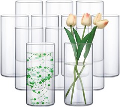 Centerpiece Vases For Table Home Wedding Decorations Formal Dinners (8 Inch) 12 - £88.46 GBP