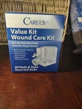 Carey&#39;s Value Kit Wound Care Kit(20 Pads &amp; Tape-Assorted Sizes)-Brand Ne... - $14.73
