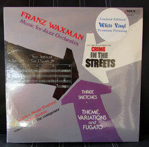 Franz Waxman CRIME IN THE STREETS Jazz Soundtrack Ltd White Vinyl SEALED... - £24.63 GBP