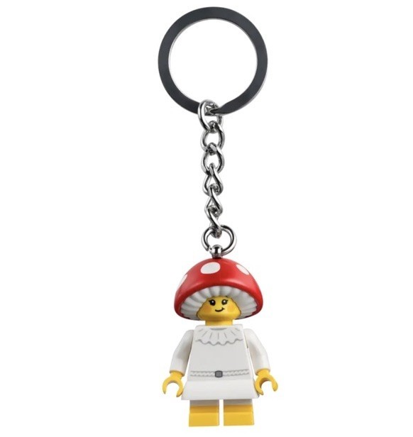 LEGO Mushroom Girl Key Chain - $8.99