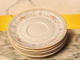 Srithai Superware Melamine Dessert Plates Faux China Floral Plate 5 pcs ... - £27.46 GBP