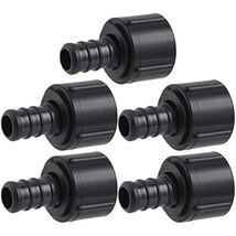 SharkBite 1/2 x 1/2 Inch FNPT Poly Crimp Swivel Adapter, Pack of 5, PEX ... - $21.56