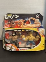 WWE Heroes Of Goo Jit Zu Roman Reigns &amp; Cody Rhodes Stretchy Wrestling F... - $46.46