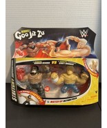 WWE Heroes Of Goo Jit Zu Roman Reigns &amp; Cody Rhodes Stretchy Wrestling F... - $46.46