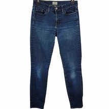 J.Crew Women Jeans Size 27 Blue Stretch Toothpick Classic Skinny Low Ris... - $13.77