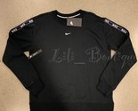 NWT Nike CN6872-010 Women Sportswear Sweatshirt Top Loose Fit Black Whit... - $39.95