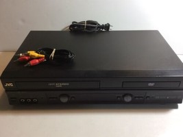 JVC HR-XVC20U DVD VCR Combo Player 4 Head HiFi VHS Tested Working - $35.49