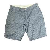 Old Navy Slim Fit Textured Chino Short Men 30 Flat Front Hi-Rise 100% Co... - £15.51 GBP