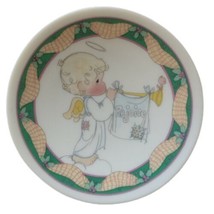 Rejoice O Earth Precious Moments Ornament Ceramic Cherub Angel Vintage 1... - £6.25 GBP