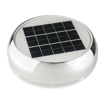 Marinco 3&quot; Day/Night Solar Vent - Stainless Steel [N20803S] - £132.15 GBP