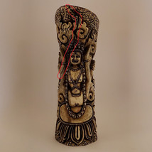 Rare Tibetan Buddhist Sukhasiddhi Yogini Dakini Carved on Yak Bone 5.25&quot;... - £93.57 GBP