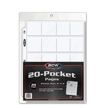 BCW Pro 20-Pocket Page Box (20 Count) - £6.38 GBP