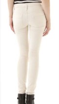 Calvin Klein Women&#39;s Pants Ivory Legging Skinny Velour Stretch Size 4 X ... - $45.54