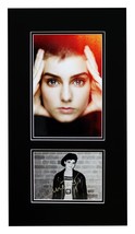 Sinéad O&#39;Connor Signed Photograph Museum Quality Framed Ready to Display - $692.01