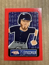 Freddie Freeman Baseball Sticker 2013 Triple Play Stickers #1 - $2.25