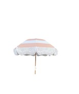 UMBRELLA WITH FRINGES FOR PUSH CARTS AND OTHERS WHITE, BLACK OR PEACH/WHITE - $587.07