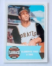 2018 Topps Heritage Roberto Clemente 1969 Flashbacks Insert Baseball Card TPTV - £3.08 GBP
